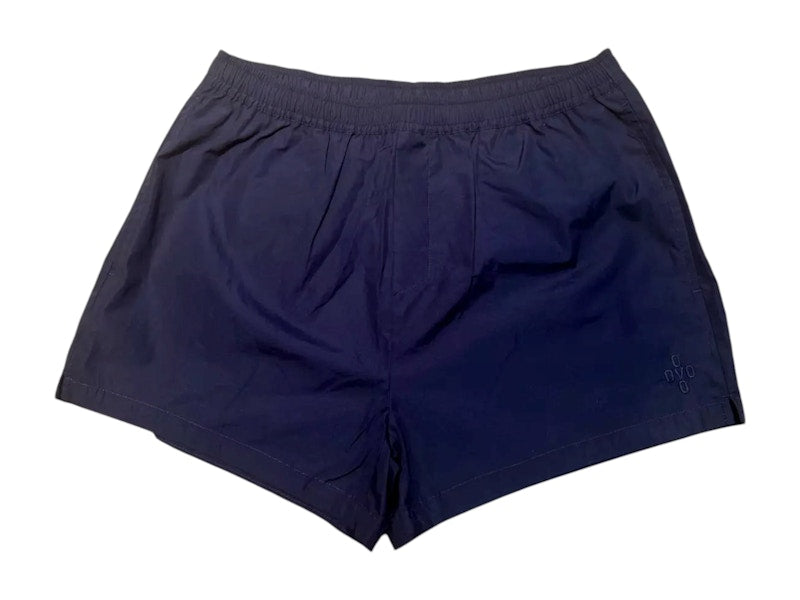 OVO Women's Monogram Nylon Shorts Navy Blue