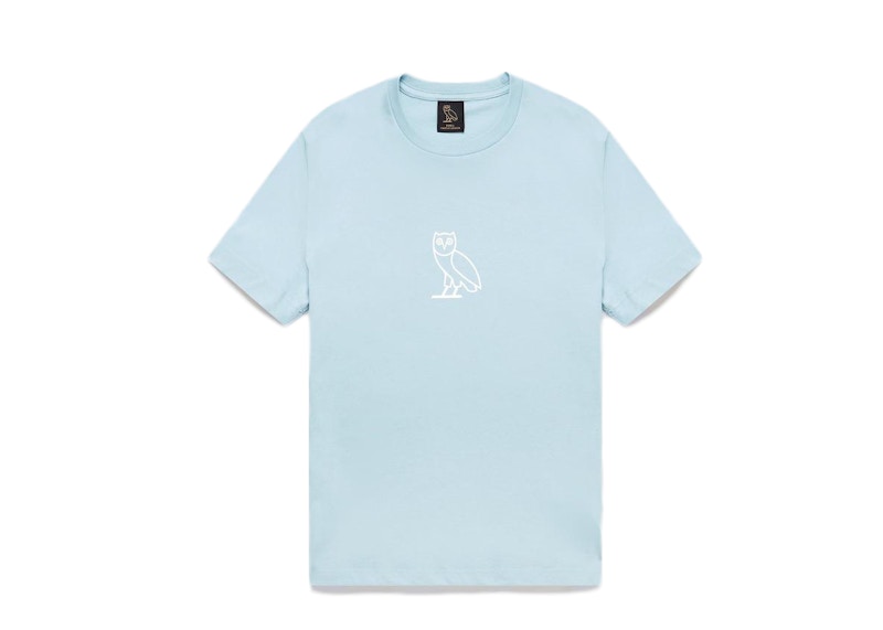 OVO Womens Owl T-shirt Sky Blue