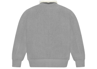 OVO Wool Aviator Jacket Heather Grey