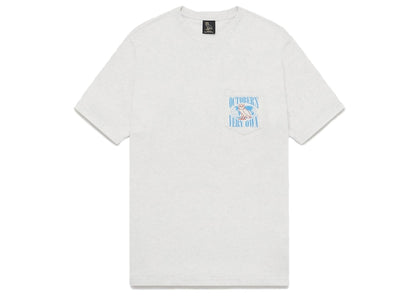 OVO World Tour Pocket T-shirt Ash Heather Grey