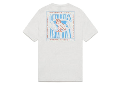 OVO World Tour Pocket T-shirt Ash Heather Grey