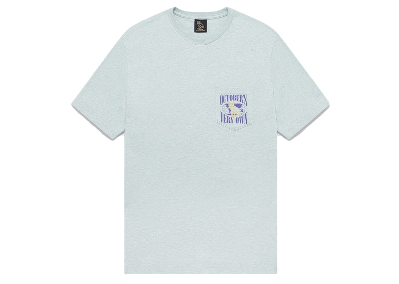 OVO World Tour Pocket T-shirt Heather Slate