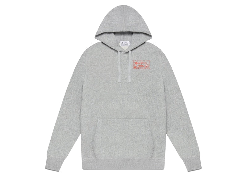 OVO X Avanti Hoodie Heather Grey
