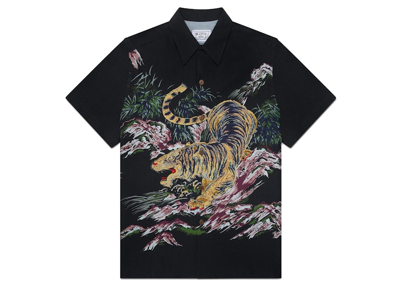 OVO X Avanti Silk Shirt Black