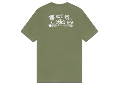 OVO X Avanti T-shirt Olive