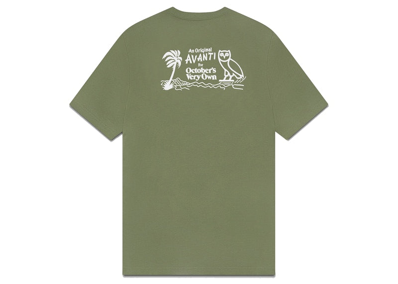 OVO X Avanti T-shirt Olive