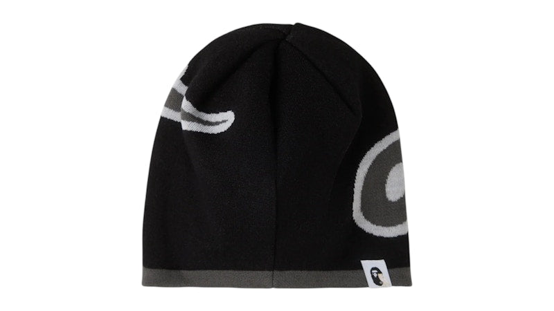 OVO x BAPE-STA Logo Beanie Black