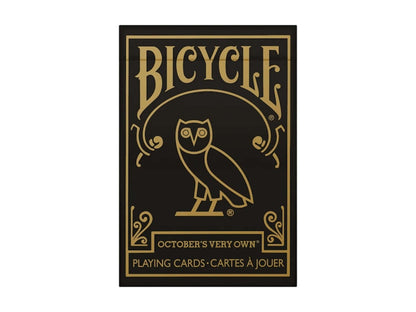 OVO x Bicycle Playing Cards Black