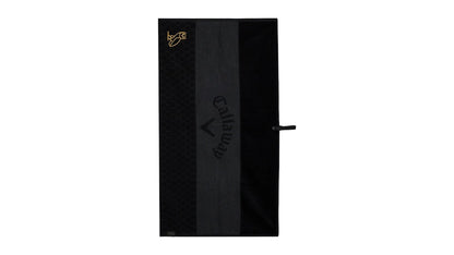 OVO x Callaway Embroidered Logo Tour Golf Towel Black