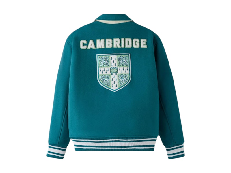 OVO x Cambridge Campus Varsity Jacket Blue