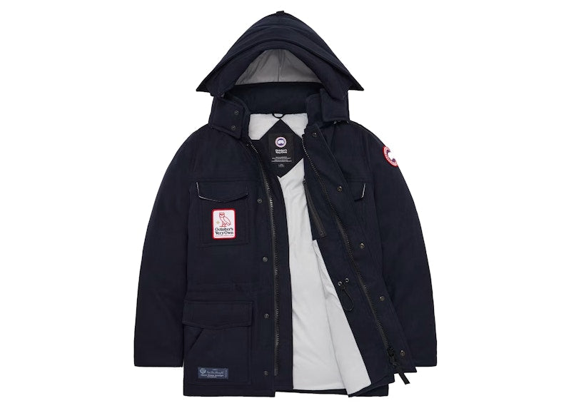 OVO x Canada Goose Banff Parka Navy