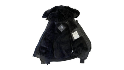 OVO x Canada Goose Coyote Fur Chilliwack Jacket Black