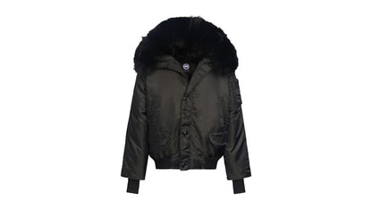 OVO x Canada Goose Coyote Fur Chilliwack Jacket Black