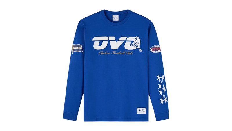 OVO x Chelsea FC Long-Sleeve T-Shirt Blue
