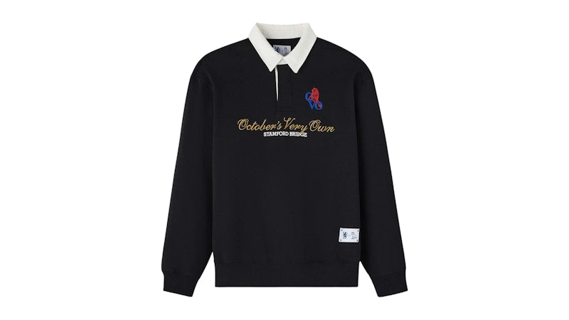 OVO x Chelsea FC Rugby Sweatshirt Black