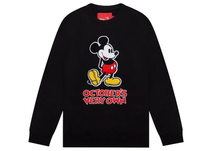 OVO x Disney Classic Mickey Crewneck Black