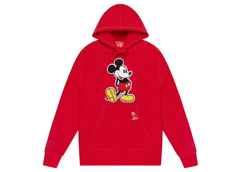 OVO x Disney Classic Mickey Hoodie Red