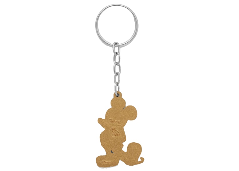 OVO x Disney Classic Mickey Keychain Black/Gold