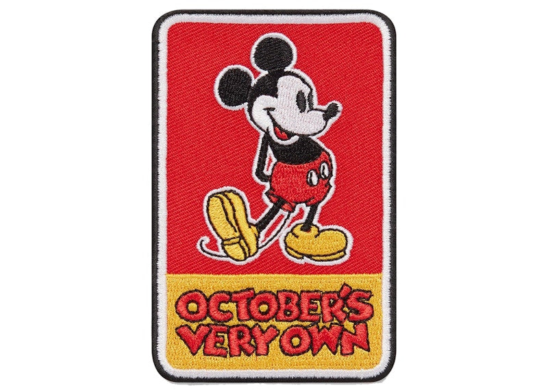 OVO x Disney Classic Mickey Patch Red