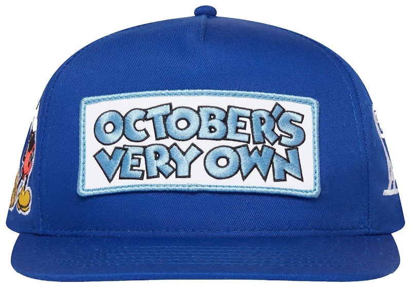 OVO x Disney Classic Mickey Sport Cap Royal Blue