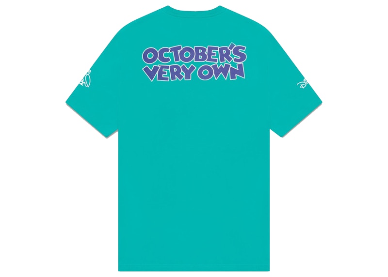 OVO x Disney Donald "OWLS" T-shirt Turquoise