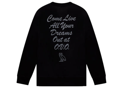OVO x Disney Dream Team Crewneck Black