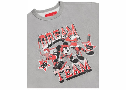 OVO x Disney Dream Team Crewneck Heather Grey