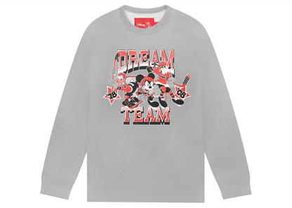 OVO x Disney Dream Team Crewneck Heather Grey