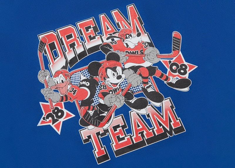 OVO x Disney Dream Team Crewneck Royal Blue
