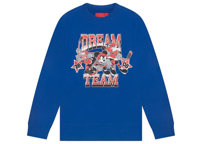 OVO x Disney Dream Team Crewneck Royal Blue