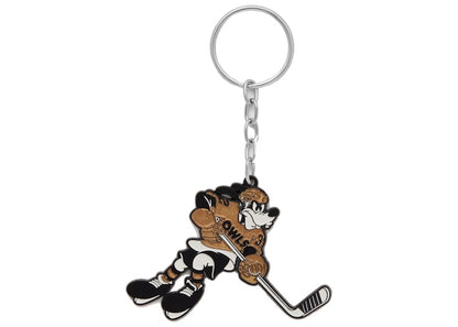 OVO x Disney Goofy "OWLS" Keychain Black/Gold