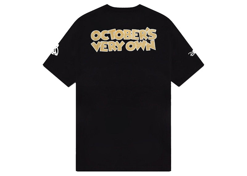 OVO x Disney Goofy "OWLS" T-shirt Black