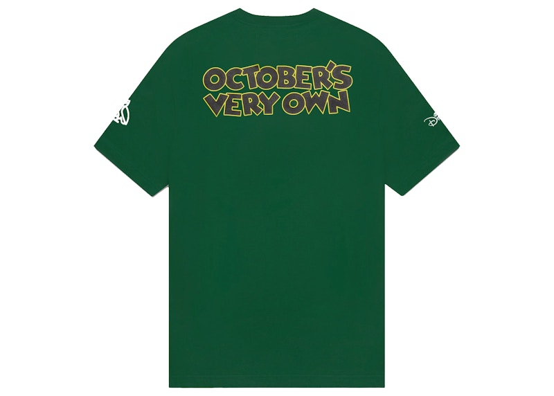 OVO x Disney Goofy "OWLS" T-shirt Green