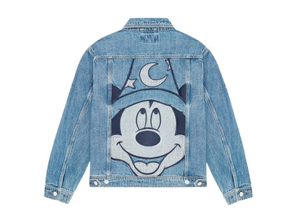 OVO x Disney Mickey Mouse Fantasia Denim Jacket Washed Indigo