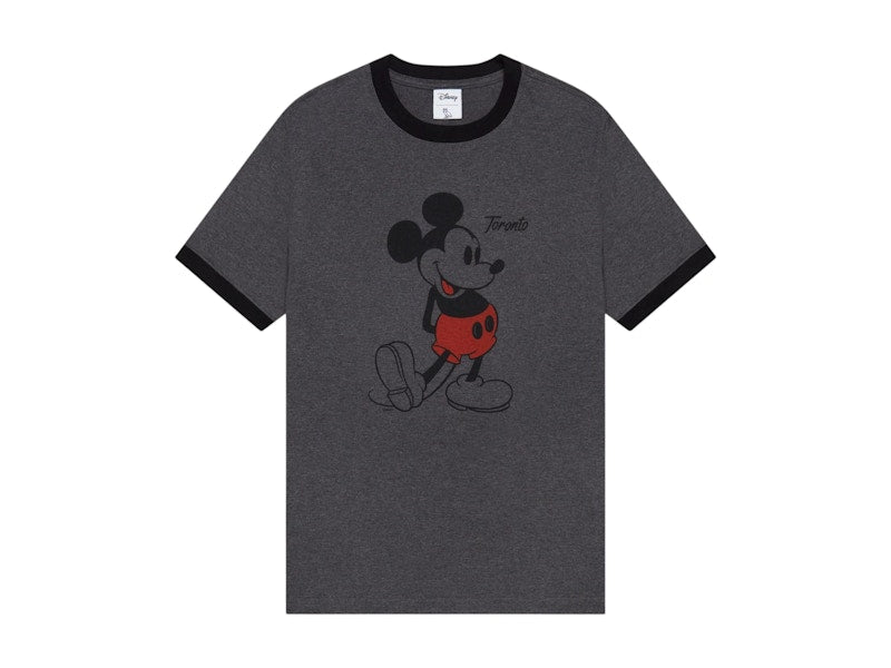 OVO x Disney Mickey Mouse Toronto T-shirt Charcoal Grey