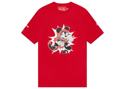 OVO x Disney Mickey "OWLS" T-shirt Red