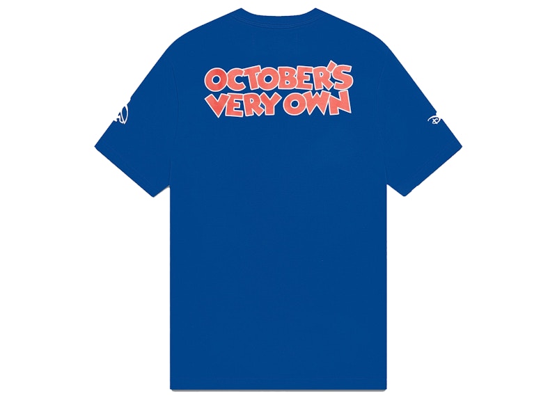 OVO x Disney Mickey "OWLS" T-shirt Royal Blue