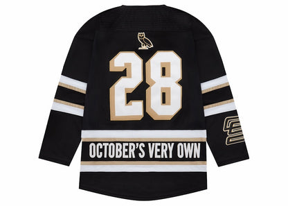 OVO x Disney "OWLS" Hockey Jersey Black