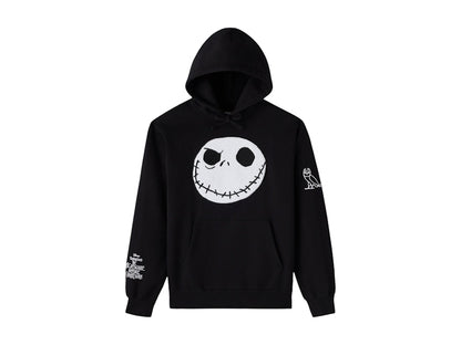 OVO x Disney The Nightmare Before Christmas Jack Skellington Hoodie Black