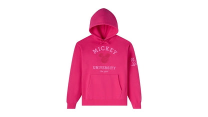 OVO x Disney Valentine's Collegiate Hoodie Fuchsia