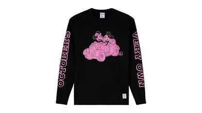 OVO x Disney Valentine's Long-Sleeve T-Shirt Black