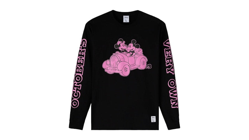 OVO x Disney Valentine's Long-Sleeve T-Shirt Black