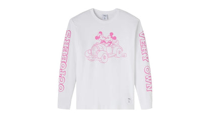 OVO x Disney Valentine's Long-Sleeve T-Shirt White