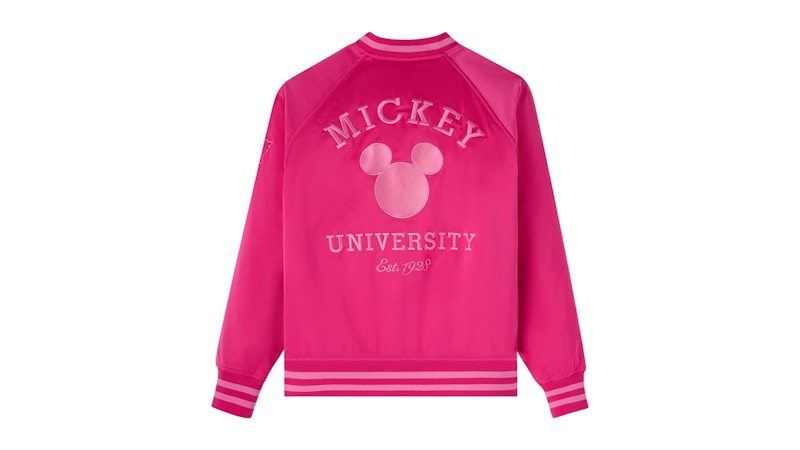 OVO x Disney Valentine's Satin Jacket Fuchsia