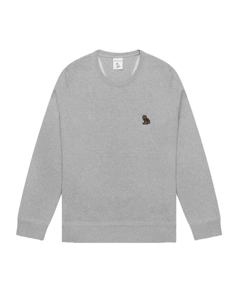 OVO x Essentials Crewneck Heather Grey