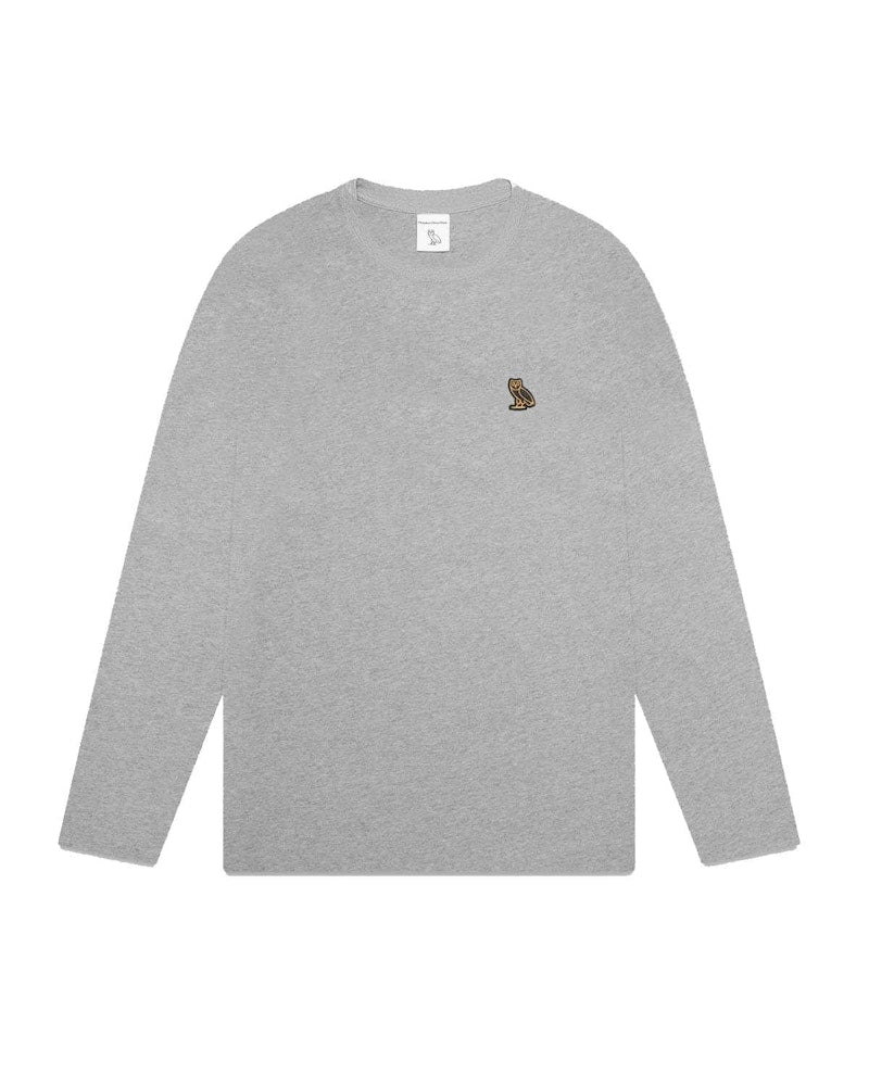 OVO x Essentials Longsleeve T-Shirt Heather Grey