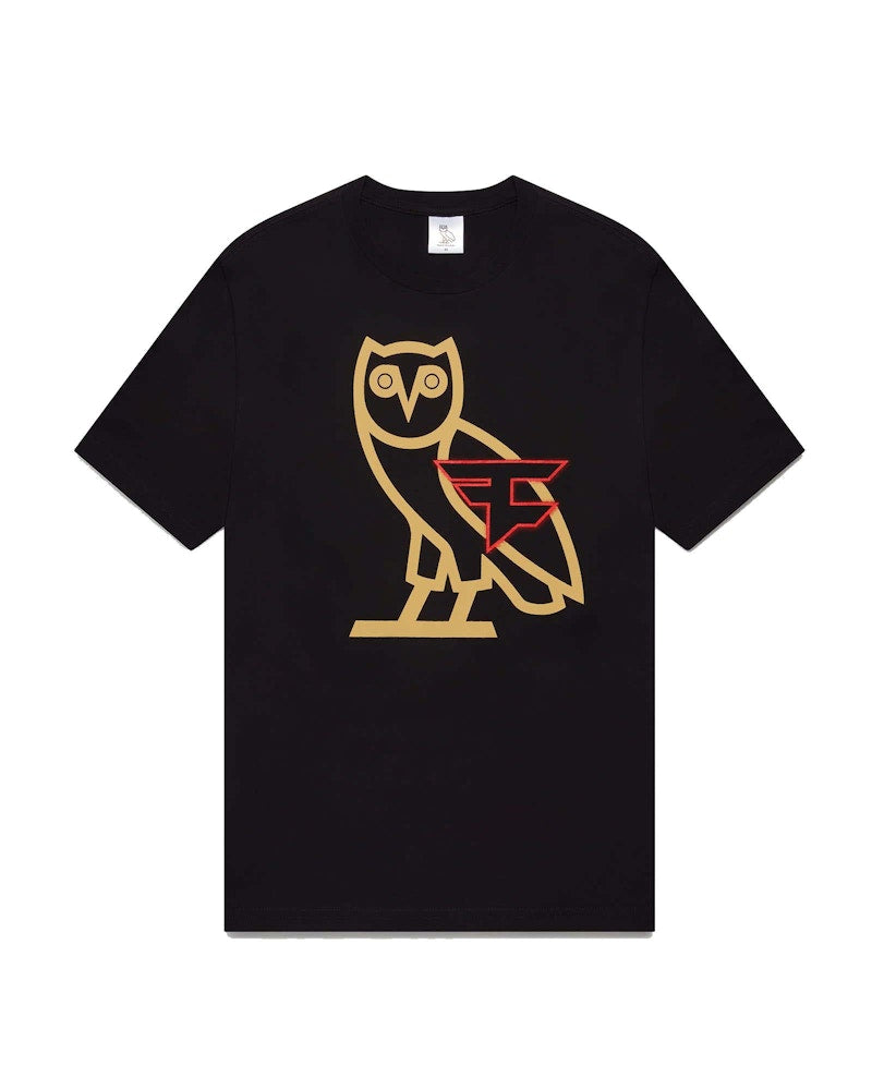 OVO x Faze Clan OG Owl T-Shirt Black