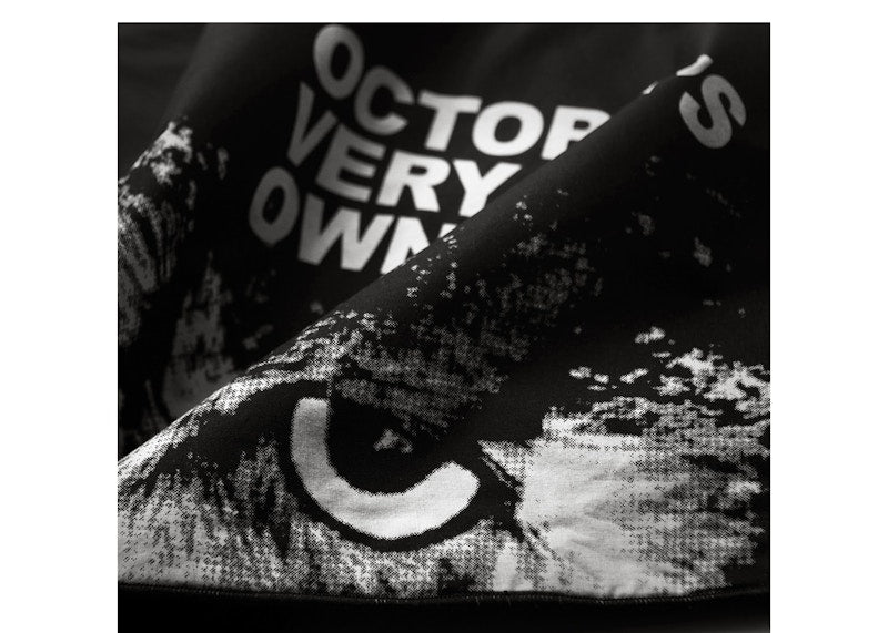 OVO x Flandana Owl Gaze Bandana Black