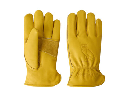 OVO x Friday The 13th Work Gloves Yellow