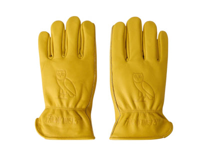 OVO x Friday The 13th Work Gloves Yellow